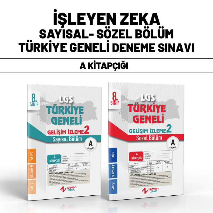 İŞLEYEN 08.SINIF TÜRKİYE GENELİ SAY/SÖZ 1-A -24-25